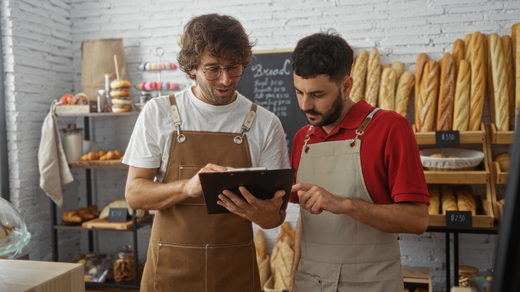Engagierte Bäckerei-Mitarbeiter bei der Arbeit – Arbeitsplätze werden bei Bäckerei-Corporation gesichert